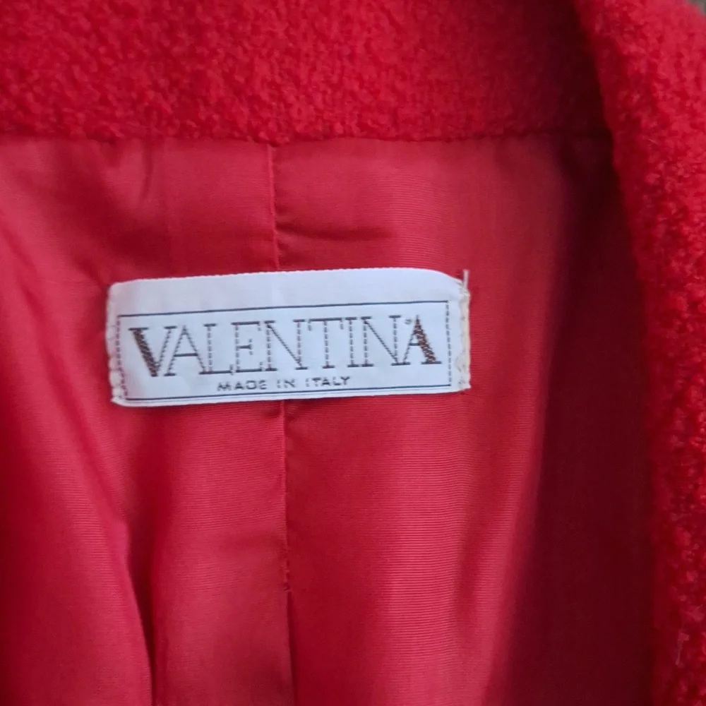 Valentina Made In Italy Red Blazer - Picture 2 of 6